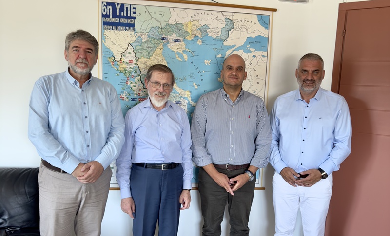 Συνάντηση Άγγελου ΧΡΟΝΆ με τον Διοικητή της 6ης Υγειονομικής Περιφέρειας για Θέματα Δημόσιας Υγείας 1