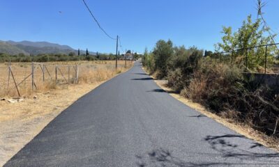 Ολοκληρώθηκε το έργο ασφαλτόστρωσης και βελτίωσης της οδοποιίας στη Σκάλα 12