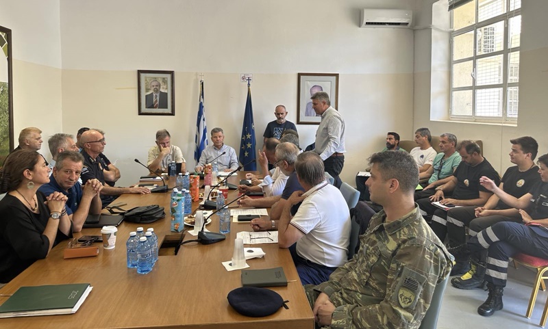 Συνεδρίαση του Περιφερειακού Επιχειρησιακού Συντονιστικού Οργάνου Πολιτικής Προστασίας της Π.Ε. Μεσσηνίας 1