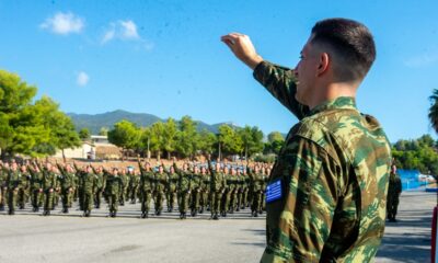 Ορκωμοσία Νεοσύλλεκτων Οπλιτών της Ε’ ΕΣΣΟ 2025 στο Στρατόπεδο της Καλαμάτας 39