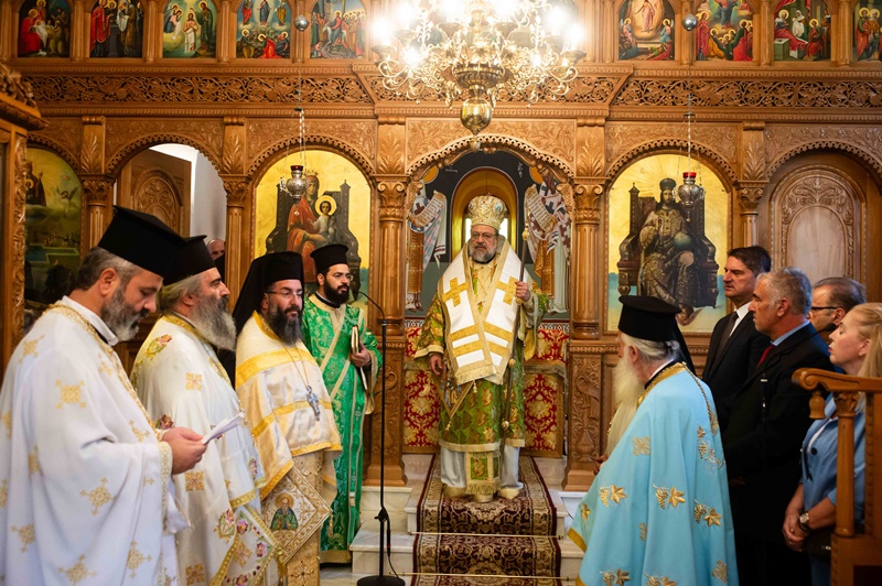 Ο Μεσσηνίας Χρυσόστομος στο Μετόχι της Μονής Βουλκάνου 5