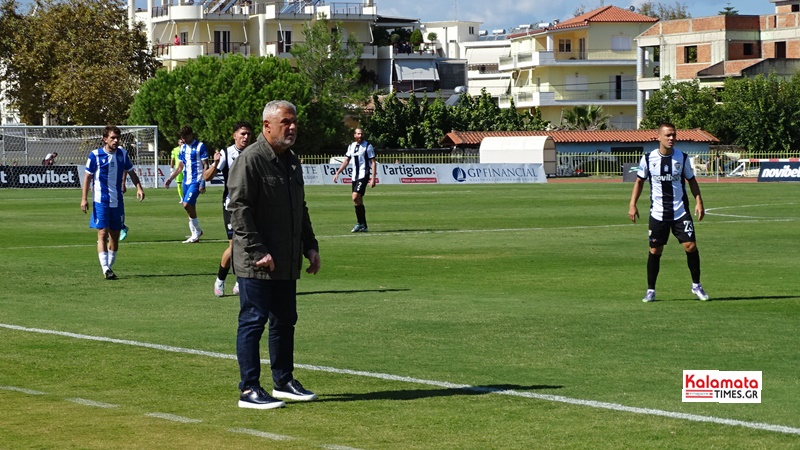 Καλαμάτα - Αιγάλεω 1-1: «Γκέλα» στην έδρα και πρώτη απώλεια βαθμών για τη Μαύρη Θύελλα 10