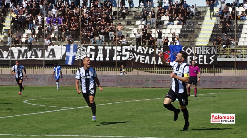 Καλαμάτα - Αιγάλεω 1-1: «Γκέλα» στην έδρα και πρώτη απώλεια βαθμών για τη Μαύρη Θύελλα 12