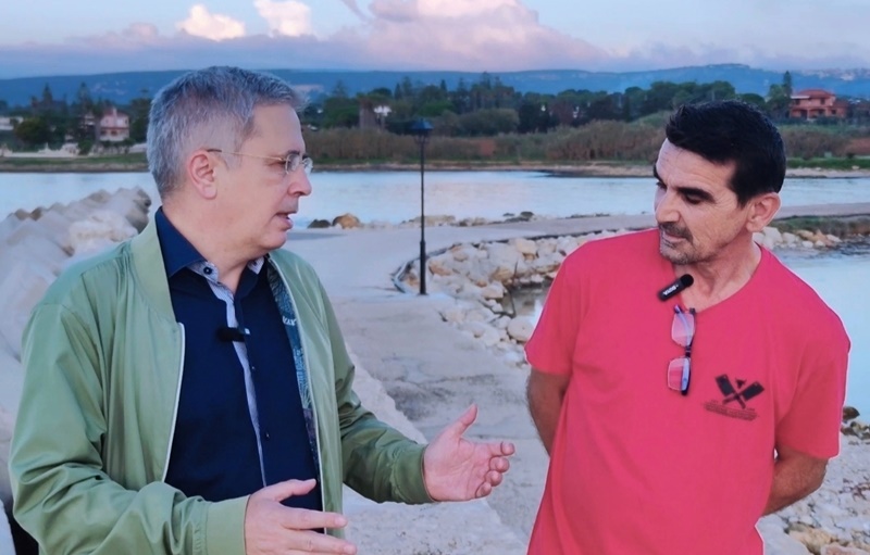 Επίσκεψη Μανώλη Μάκαρη στο Αλιευτικό Καταφύγιο Μαραθόπολης 1