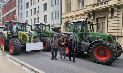 Αυτοί είναι οι δύο Έλληνες αγρότες που βρέθηκαν στα μπλόκα των Βρυξελλών 4
