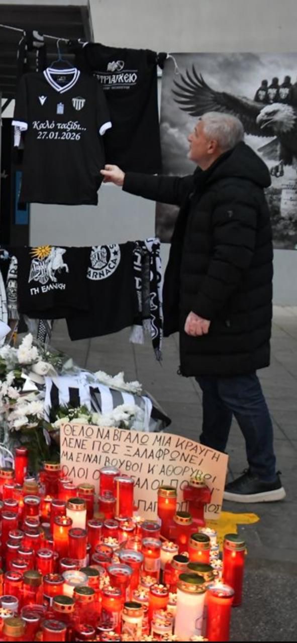 Αντιπροσωπεία του ποδοσφαιρικού τμήματος Καλαμάτας στην Τούμπα 4