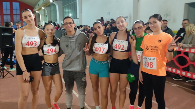 Με 7 Αθλητές & Αθλήτριες συμμετείχε ο Μεσσηνιακός σε Ημερίδα Κλειστού Στίβου στην Πάτρα 1