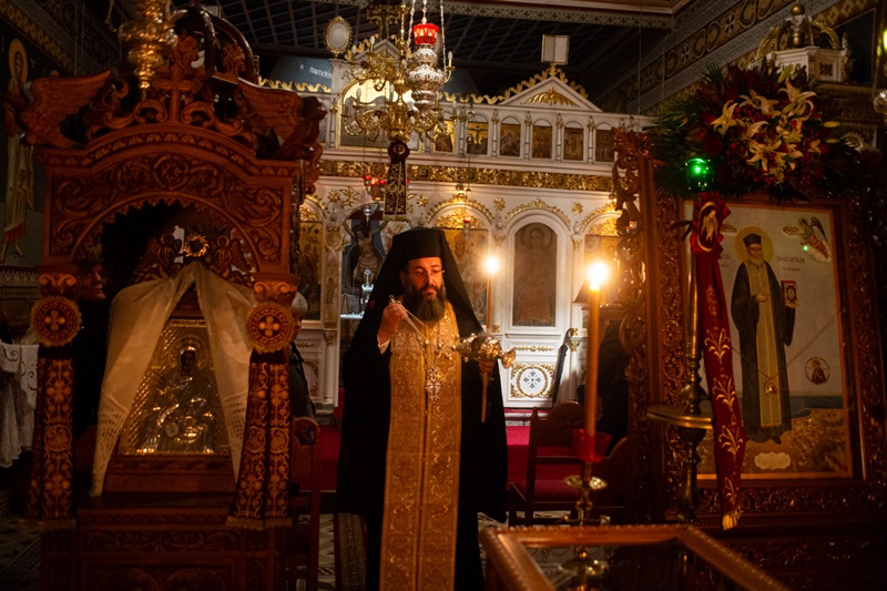 Τιμήθηκε η μνήμη του Οσίου Βησσαρίωνος του Αγαθωνίτου στη γενέτειρά του. 9