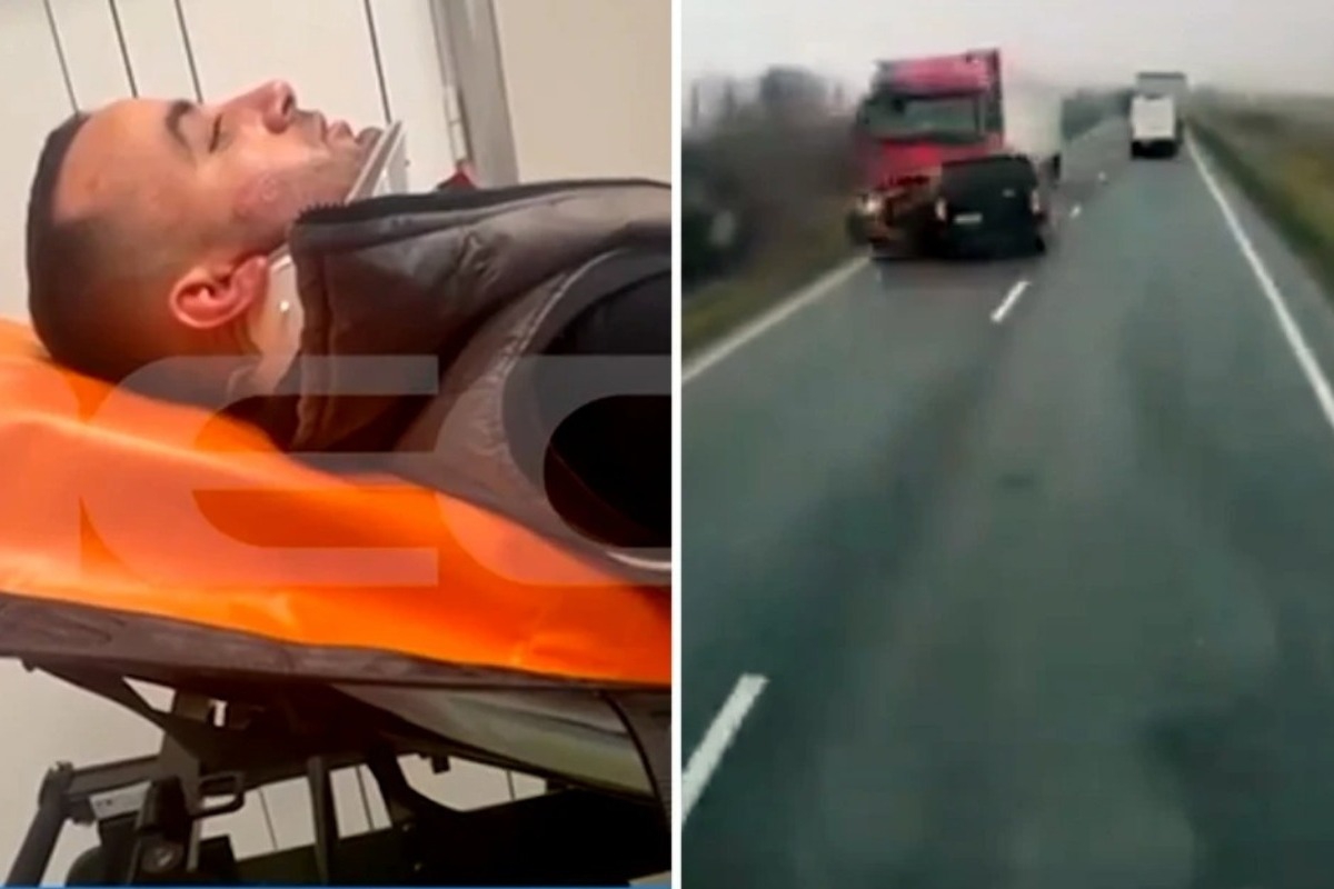 Τα πρώτα λόγια στην κάμερα του Μάριου που σώθηκε από το τραγικό δυστύχημα 1