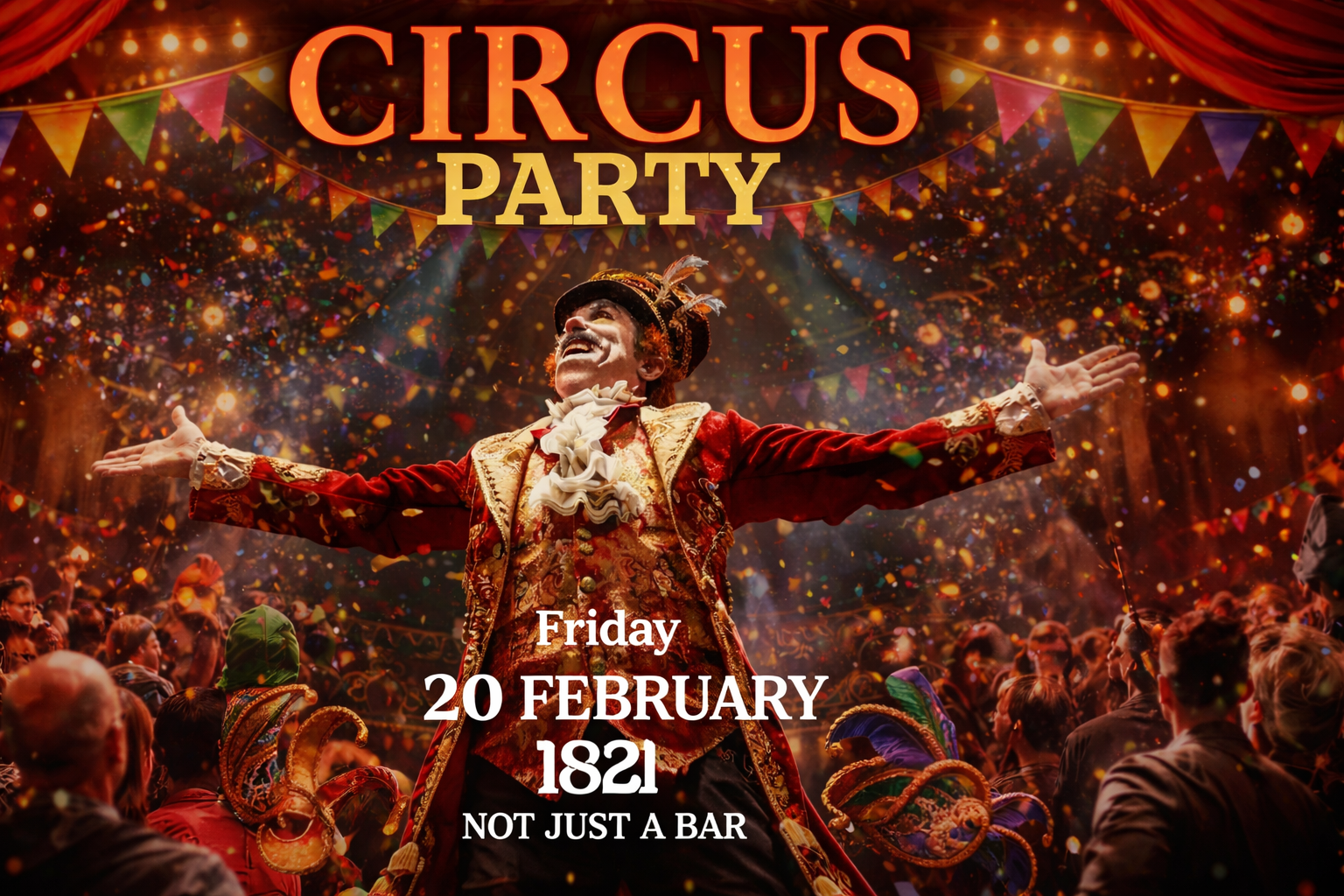 «CIRCUS Party» στο 1821 Not Just a Bar: Το Group 12-13 φέρνει τη μαγεία του καρναβαλιού στο Ιστορικό Κέντρο Καλαμάτας 3