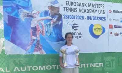 Σάρωσε η Δανάη Μαργαρίτη από το Kalamata Tennis Garden στην Κύπρο – Νταμπλ τίτλων στο Eurobank Masters Academy U16 17