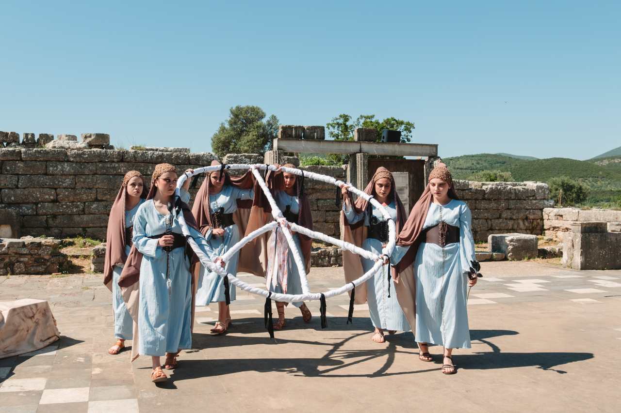 Συγκίνησε η «Ελένη» του Ευριπίδη από το Λύκειο Πεταλιδίου στην Αρχαία Μεσσήνη 15