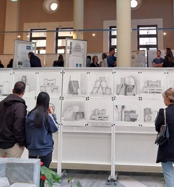 Έκθεση δημιουργίας και ταλέντου στο Πνευματικό Κέντρο από το Εργαστήρι Σχεδίου Καλαμάτας 2