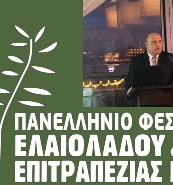 Ο Σπυρίδων Μάμαλης για ΠΟΠ & ΠΓΕ στο Φεστιβάλ ελαιολάδου και επιτραπέζιας Ελιάς 85