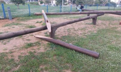 Βανδαλισμός για ακόμη μία φορά στην παιδική χαρά στο Φραγκοπήγαδο 20