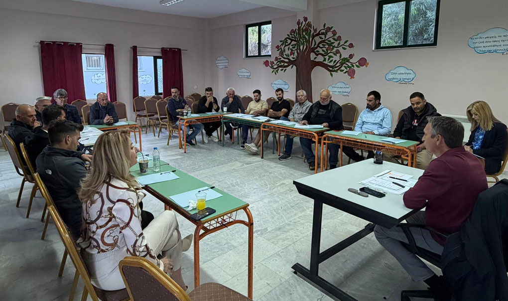 Ισχυρό μήνυμα από τη Λογγά – Μαζική συμμετοχή και προτάσεις από τη βάση του πρωτογενούς τομέα στη συνάντηση Μαντά 12