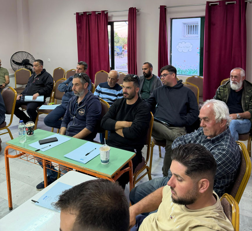 Ισχυρό μήνυμα από τη Λογγά – Μαζική συμμετοχή και προτάσεις από τη βάση του πρωτογενούς τομέα στη συνάντηση Μαντά 11