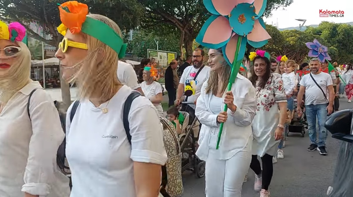 Με λουλουδένια παρέλαση πέφτει η αυλαία της 13ης Ανθοκομικής Καλαμάτας 11