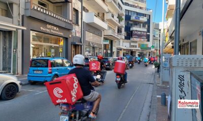 Σοβαρό τροχαίο με διανομέα στην Καλαμάτα – Σε κρίσιμη κατάσταση στη ΜΕΘ, καταγγέλλουν επικίνδυνες συνθήκες εργασίας τα σωματεία 65