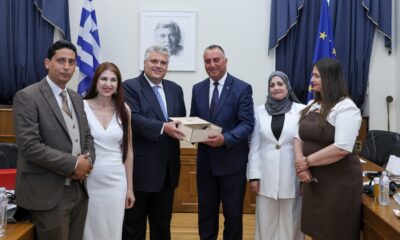 Συνάντηση του Μίλτου Χρυσομάλλη με αντιπροσωπεία της Συνέλευσης των Αντιπροσώπων της Τυνησίας 59