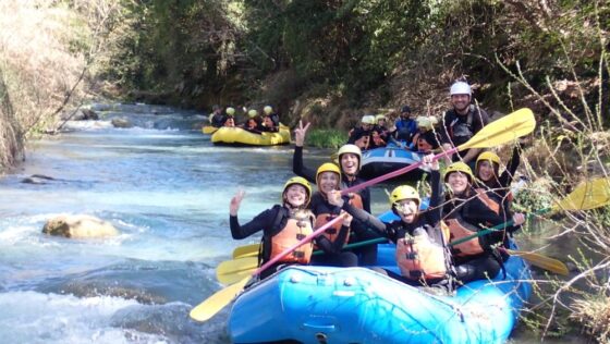 Σ.Π.Ο.Κ. ”Ο Ευκλής”: Rafting στον Λούσιο και Αλφειό ποταμό