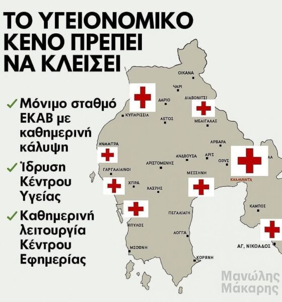 Μανώλης Μάκαρης: «Ανατολική Πυλία: Τέσσερις μήνες ασθενοφόρο, καμία μόνιμη λύση για την υγεία» 84