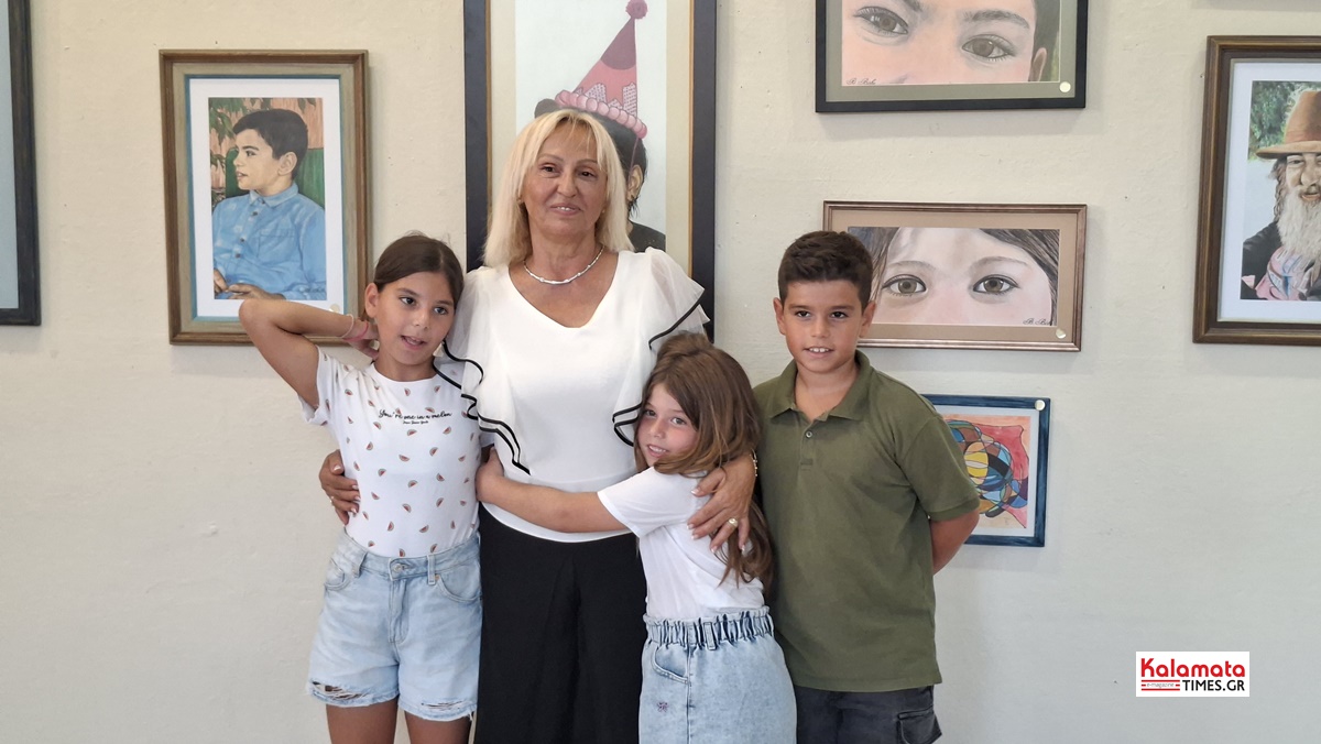 Η Καρδαμύλη υποδέχθηκε την έκθεση ζωγραφικής της Βλασούλας Βέβε 47