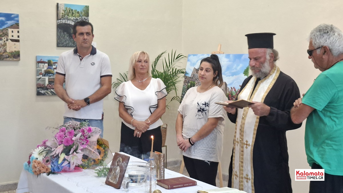 Η Καρδαμύλη υποδέχθηκε την έκθεση ζωγραφικής της Βλασούλας Βέβε 48