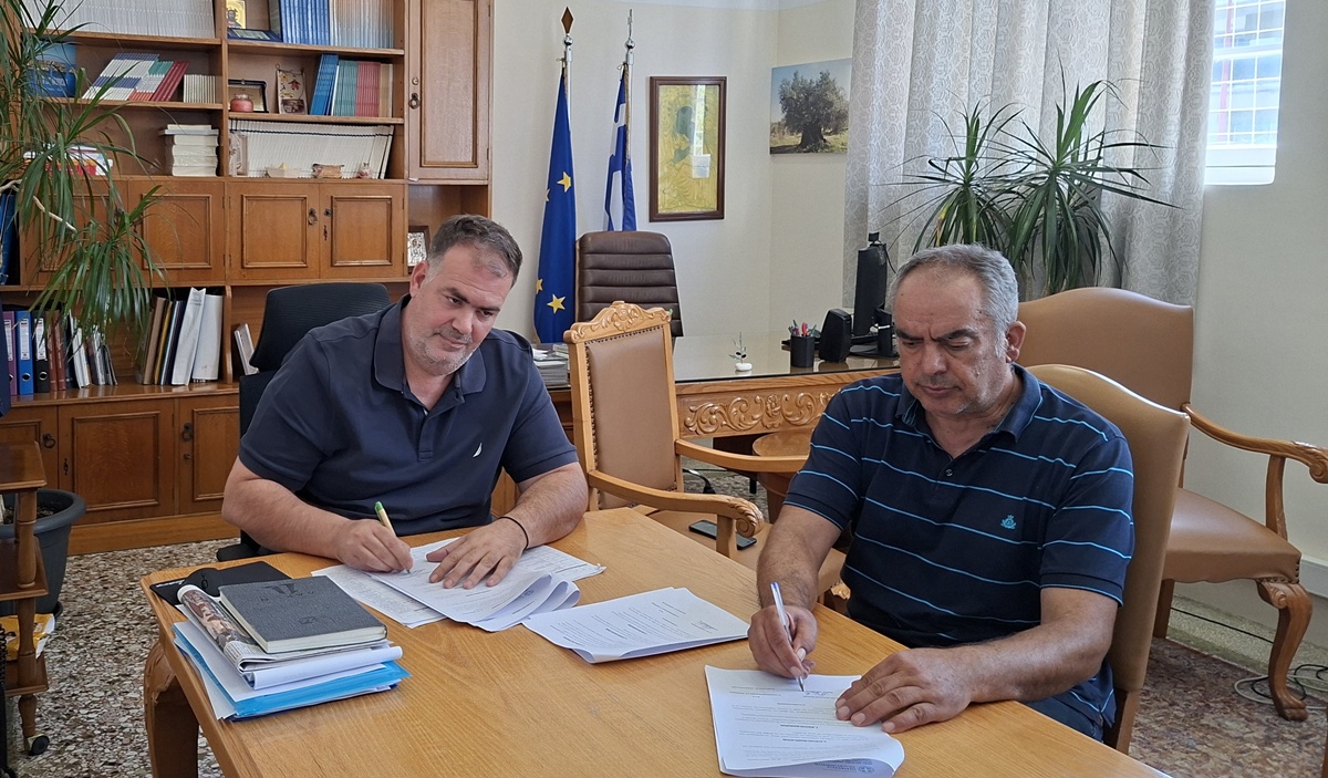 Υπογραφή εργολαβικής σύμβασης για τον καθαρισμό της βλάστησης στο οδικό δίκτυο 3