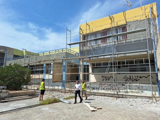 Καλαμάτα: Σε εξέλιξη έργο 500.000 ευρώ στο σχολικό συγκρότημα του πρώην Πολυκλαδικού