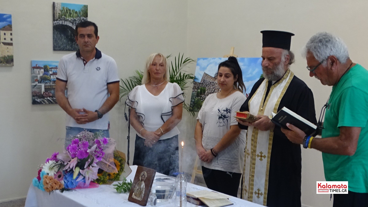 Η Καρδαμύλη υποδέχθηκε την έκθεση ζωγραφικής της Βλασούλας Βέβε 56