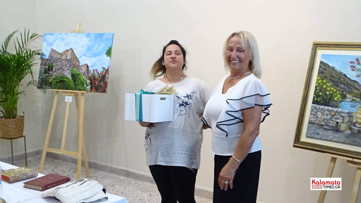 Η Καρδαμύλη υποδέχθηκε την έκθεση ζωγραφικής της Βλασούλας Βέβε 59