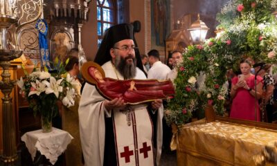 Με λαμπρότητα η εορτή της Κοιμήσεως της Θεοτόκου στα Λέικα Καλαμάτας – Πλήθος πιστών στη λιτάνευση του Επιταφίου 71