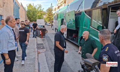 Με τον Γιάννη Αλαφούζο αρχηγό αποστολής έφτασε ο Παναθηναϊκός για το ματς με την Καλαμάτα 33