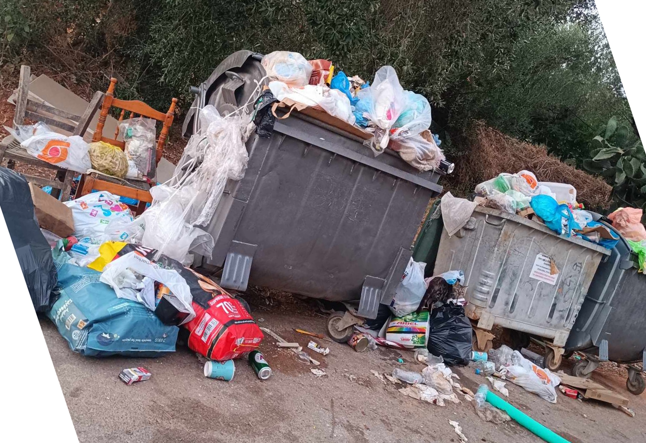 Καλαμάτα: Εικόνες ντροπής στα Σπιτάκια Λεΐκων – Η φύση πνίγεται στα σκουπίδια 5